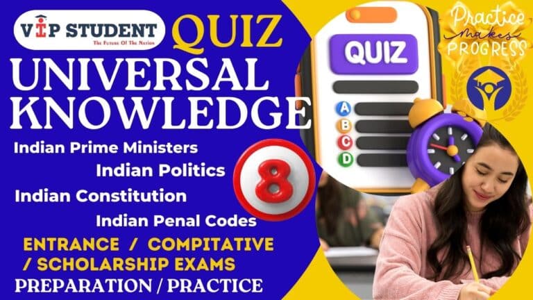 Universal Knowledge Quiz 8