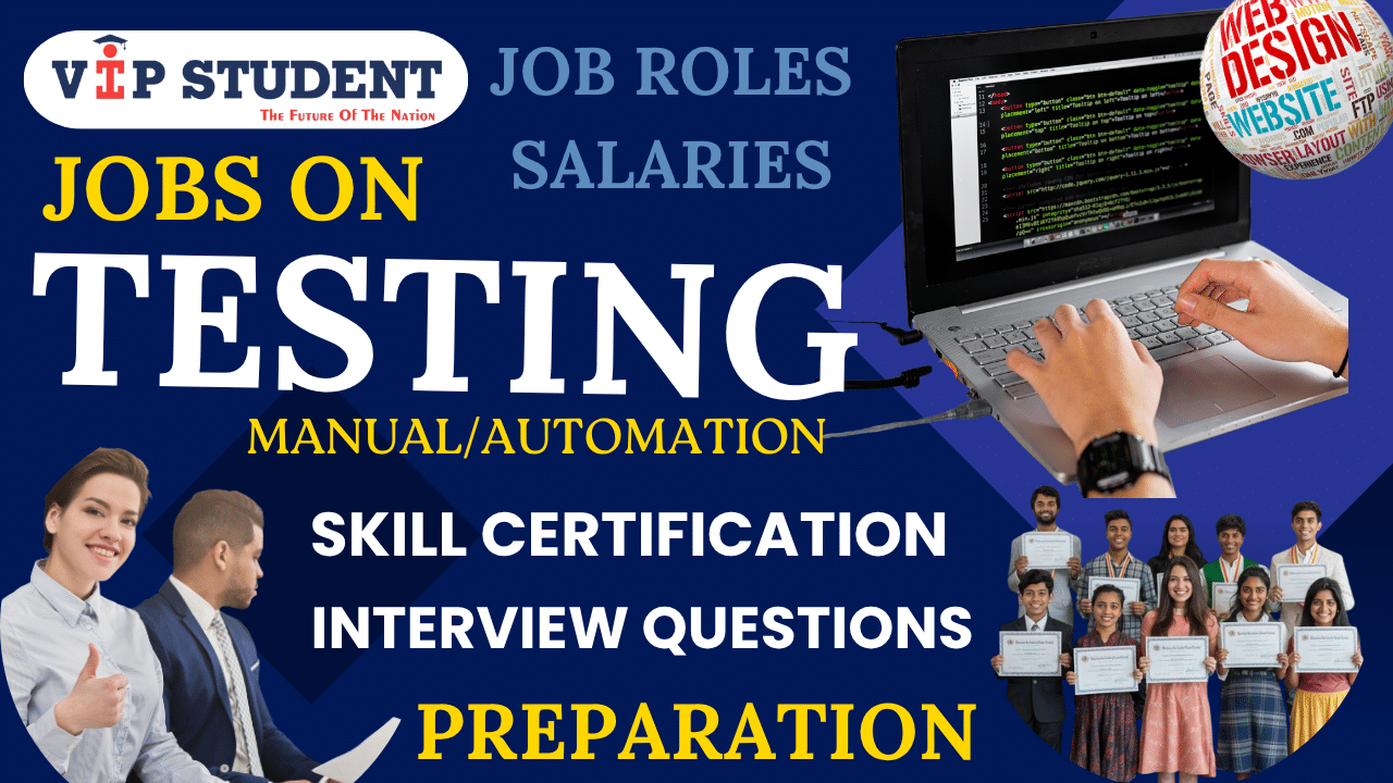 JOBS ON SOFTWARE TESTING SKILLS